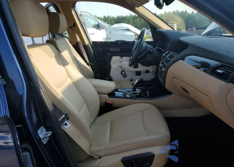 2017 BMW X3 Sdrive28I from USA, damaged, VIN 5UXWZ7C36H0X40791